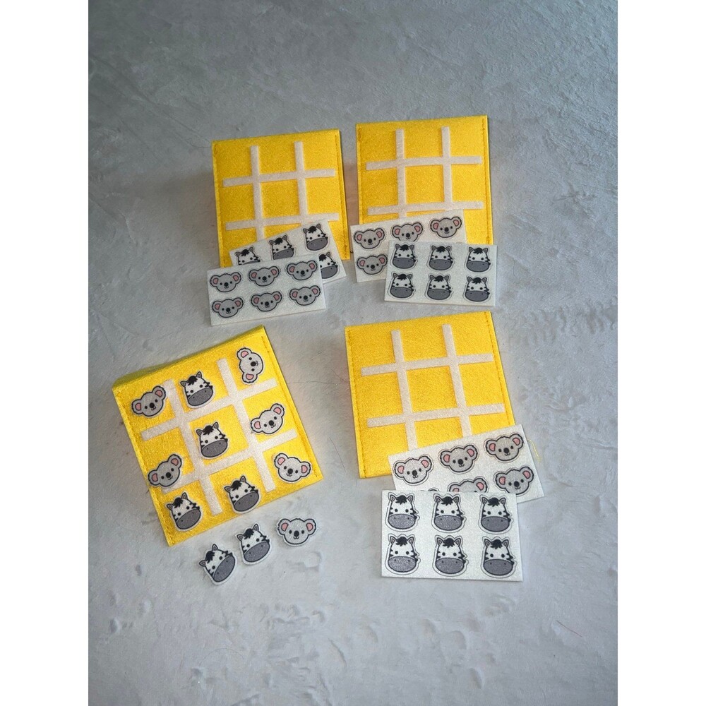 4 travel tic tak toe games